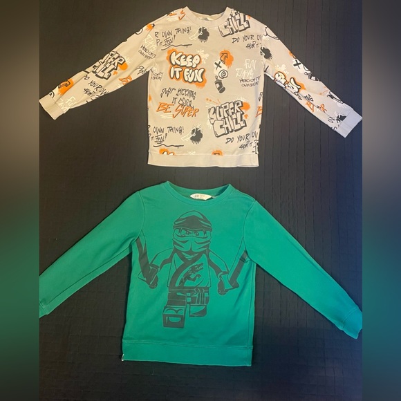 Bundle of 2 boy H&M sweatshirts - Picture 1 of 6